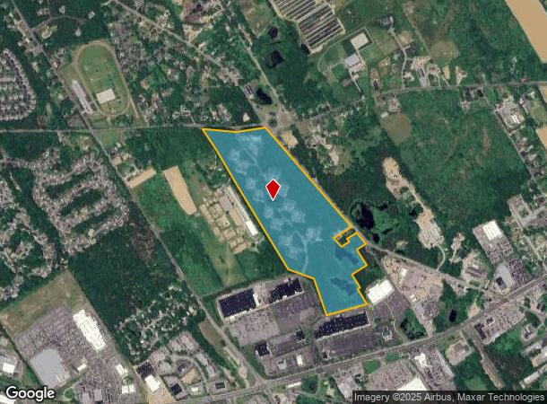  1145 Middle Rd, Riverhead, NY Parcel Map