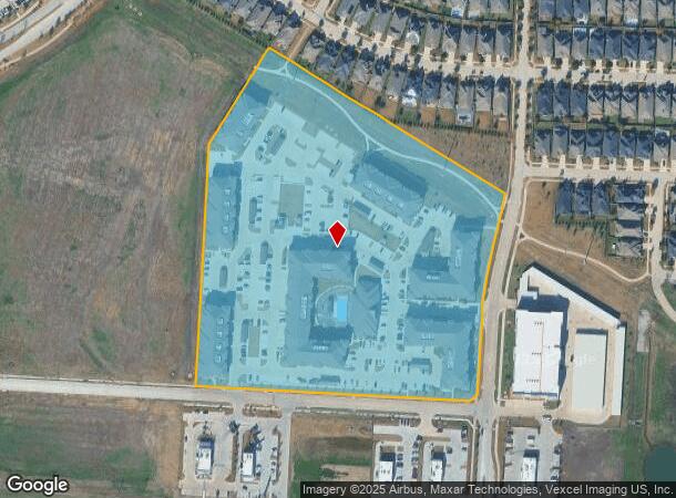 4177 Gazebo St, Aubrey, TX Parcel Map