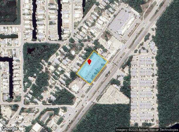  105910 Overseas Hwy, Key Largo, FL Parcel Map