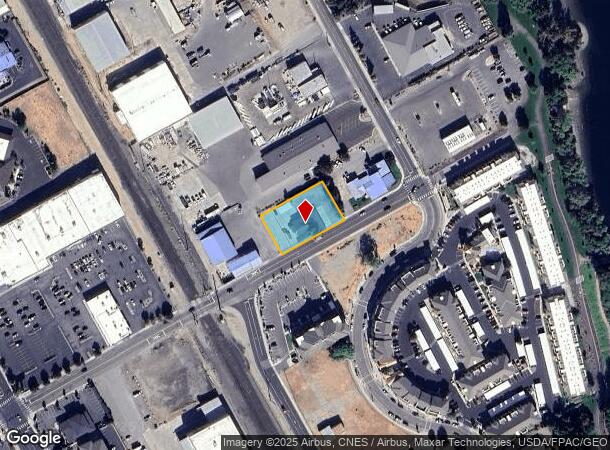 98 E 9Th St, Wenatchee, WA Parcel Map