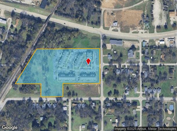  1201 L St Ne, Ardmore, OK Parcel Map