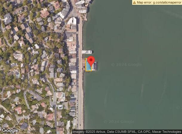  558 Bridgeway, Sausalito, CA Parcel Map