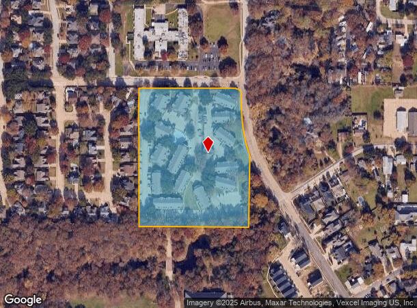 500 N Dove Rd, Grapevine, TX Parcel Map