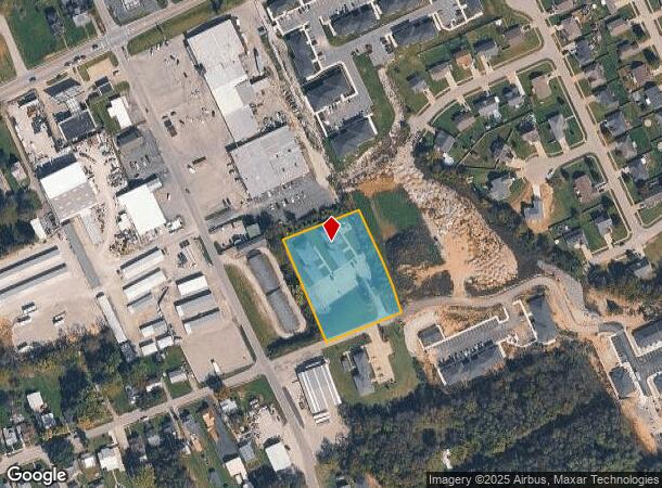  502 E Court St, Lawrenceburg, KY Parcel Map