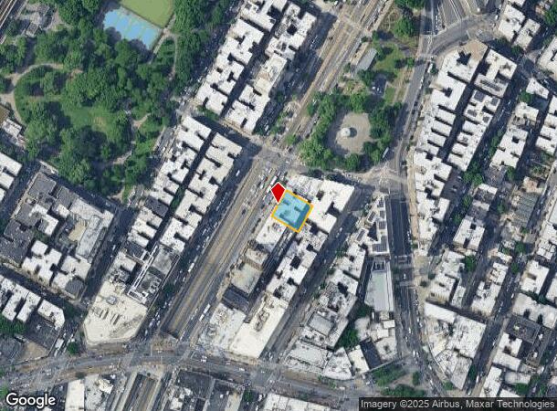  2558 Grand Concourse, Bronx, NY Parcel Map
