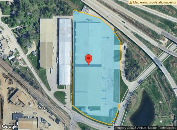  2100 Badgerland Dr, Green Bay, WI Parcel Map