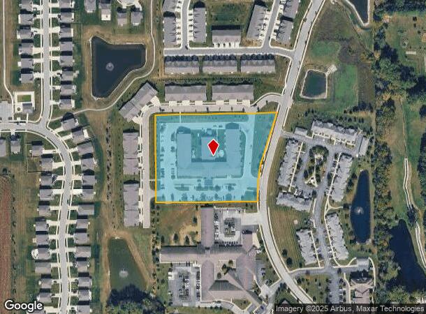 1176 Kingwood Dr, Avon, IN Parcel Map