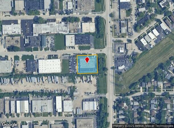  21 W Factory Rd, Addison, IL Parcel Map