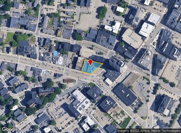 17 Chandler St, Worcester, MA Parcel Map