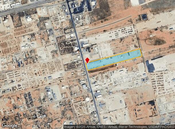 2901 S County Rd W, Odessa, TX Parcel Map