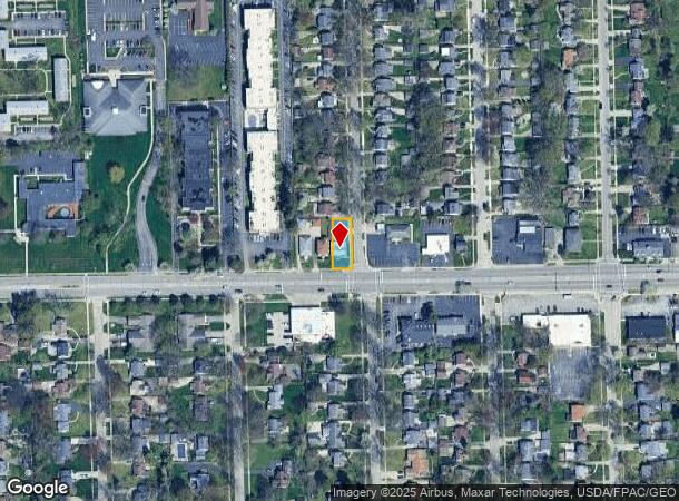 2934 W Central Ave, Toledo, OH Parcel Map