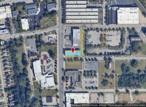  2181 E 55Th St, Cleveland, OH Parcel Map