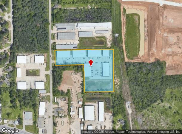 23406 Snook Ln, Tomball, TX Parcel Map