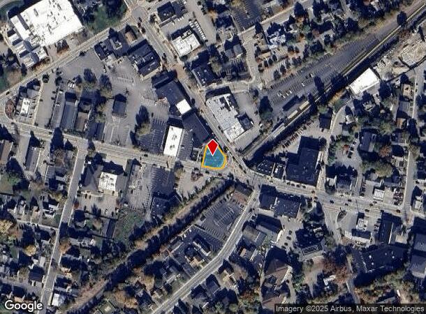 28 Main St, Franklin, MA Parcel Map