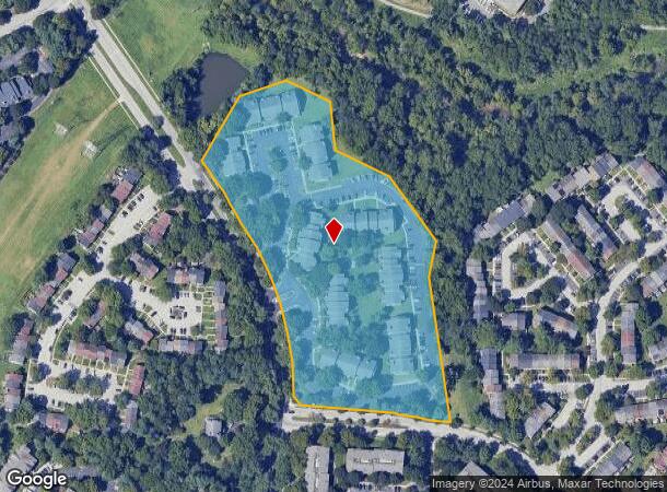  7525 Murray Hill Rd, Columbia, MD Parcel Map