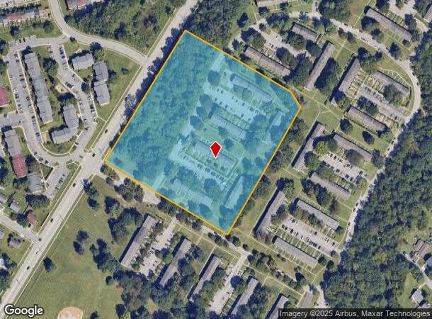 Woodlawn Dr, MD Parcel Map