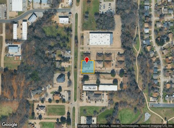  627 Matlock Centre Cir, Arlington, TX Parcel Map