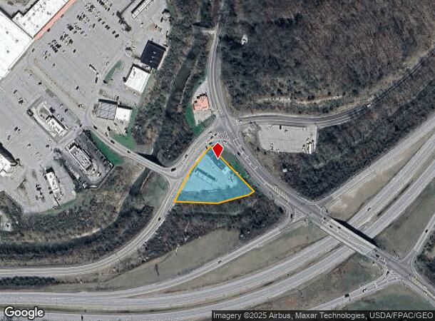 1033 Little Sandy Rd, Elkview, WV Parcel Map