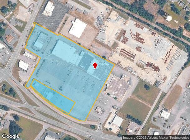 1110-1184 Julian R Allsbrook Hwy, Roanoke Rapids, NC Parcel Map