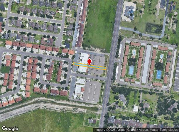 2912 S Jackson Rd, Mcallen, TX Parcel Map