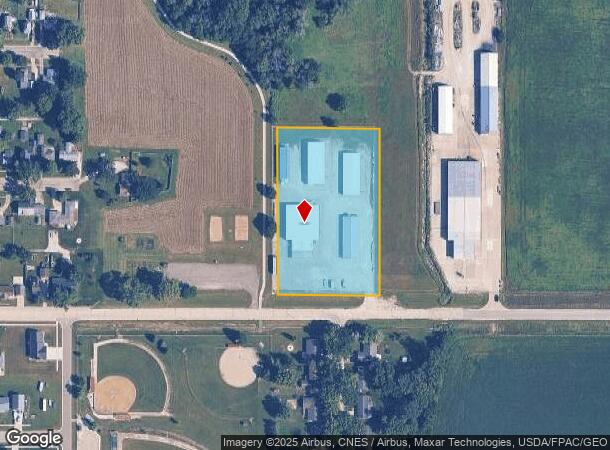  431 E Dunkerton Rd, Dunkerton, IA Parcel Map
