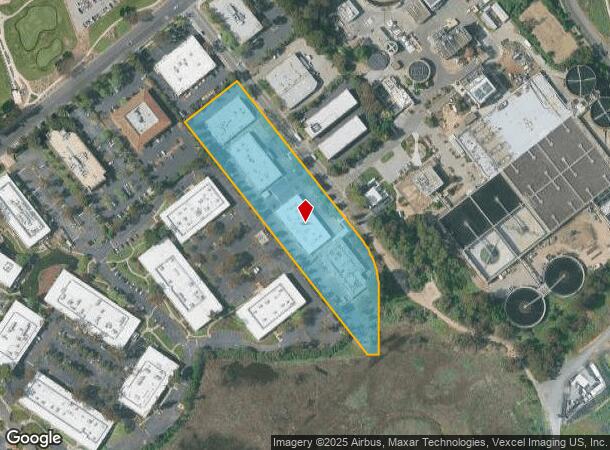 2440 Embarcadero Way, Palo Alto, CA Parcel Map