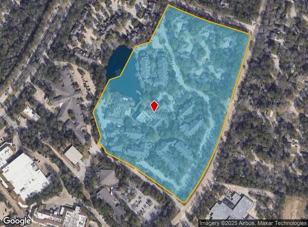5055 W Panther Creek Dr, Spring, TX Parcel Map