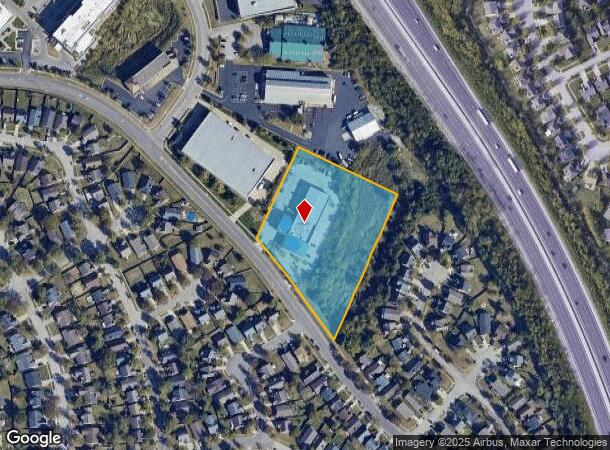  1512 Pleasant Ridge Dr, Lexington, KY Parcel Map