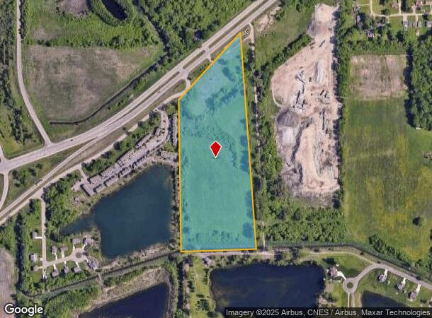 6482 Lansing Rd, Charlotte, MI Parcel Map