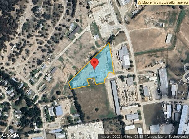  109 Industrial Dr, Kerrville, TX Parcel Map