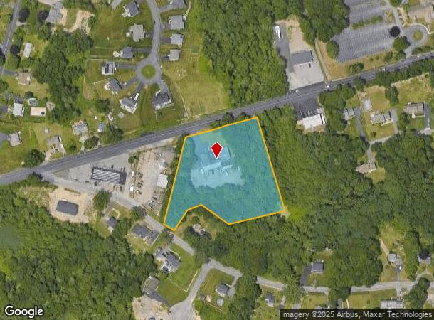  911 Taunton Ave, Seekonk, MA Parcel Map