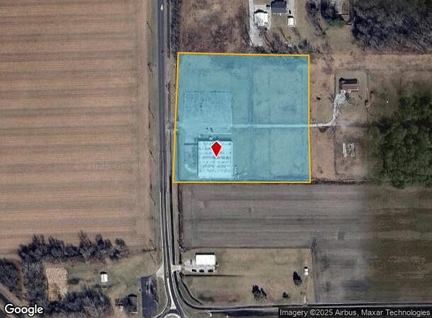  643 S Airport Rd, Seymour, IN Parcel Map