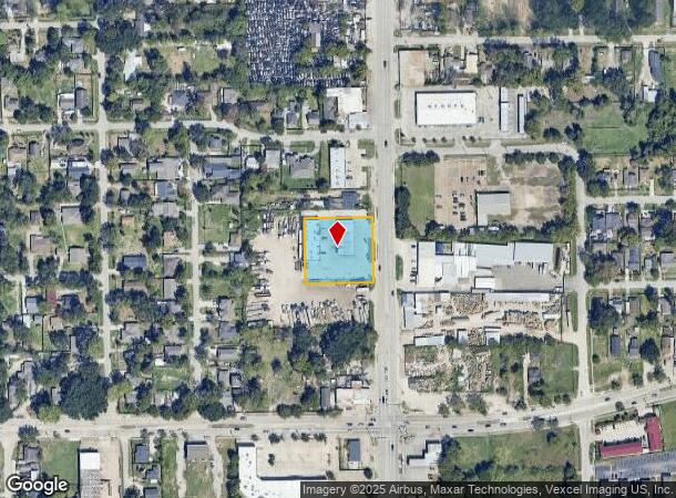 7801 Jensen Dr, Houston, TX Parcel Map