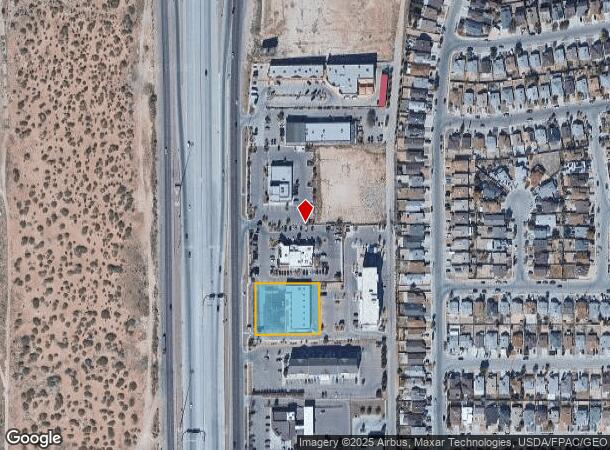  3624 Joe Battle Blvd, El Paso, TX Parcel Map