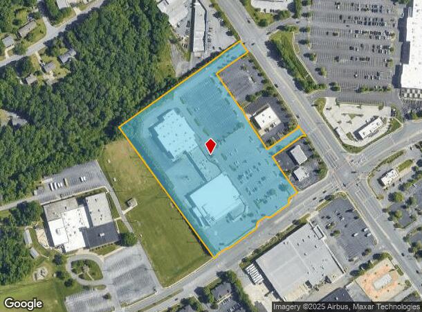  2705 N Main St, High Point, NC Parcel Map