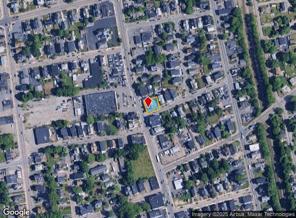  706 Main St, Brockton, MA Parcel Map