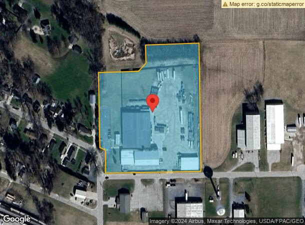  245 N Jipson St, Blissfield, MI Parcel Map