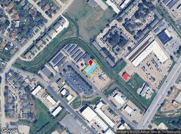  260 Exchange St, Burleson, TX Parcel Map