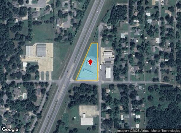  1205 E 1St St, Tahlequah, OK Parcel Map