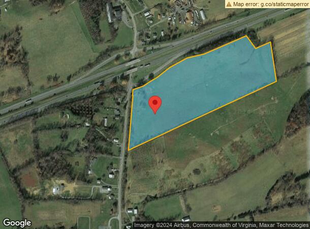  13365 Glenbrook Ave, Meadowview, VA Parcel Map