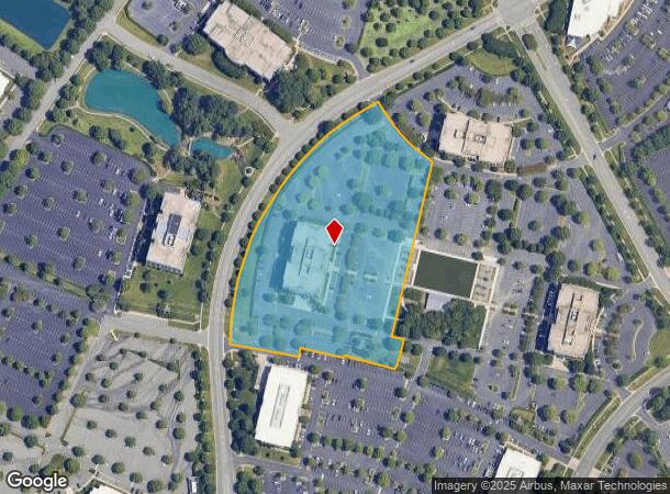  14045 Ballantyne Corporate Pl, Charlotte, NC Parcel Map