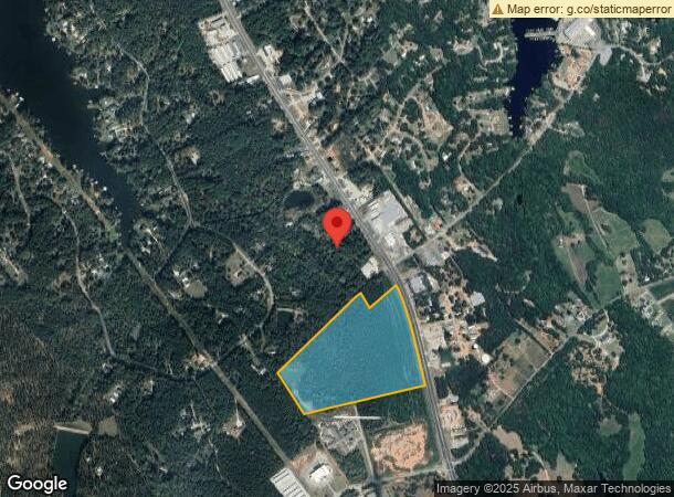  2910 N Columbia St, Milledgeville, GA Parcel Map