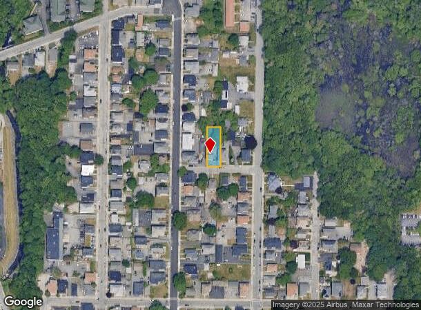 24 Birch St, Woonsocket, RI Parcel Map
