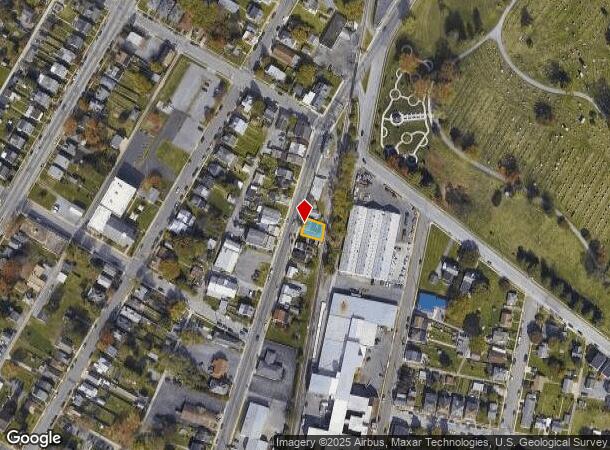  818 S Potomac St, Hagerstown, MD Parcel Map