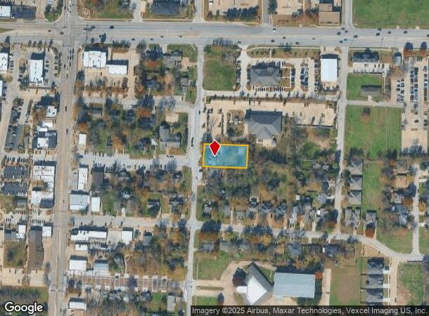  139 S Elm St, Keller, TX Parcel Map