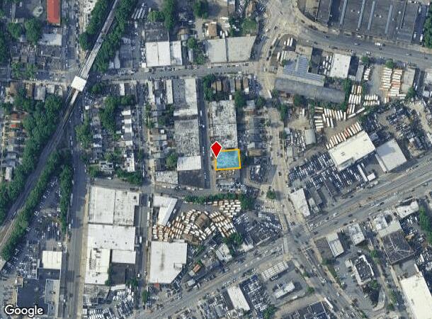  3750 Merritt Ave, Bronx, NY Parcel Map