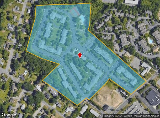  56 Prospect St, Peabody, MA Parcel Map