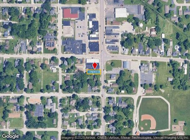  104 S Main St, Hebron, IN Parcel Map