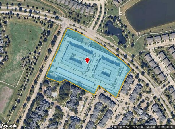  7204 Town Center Blvd, Rosenberg, TX Parcel Map