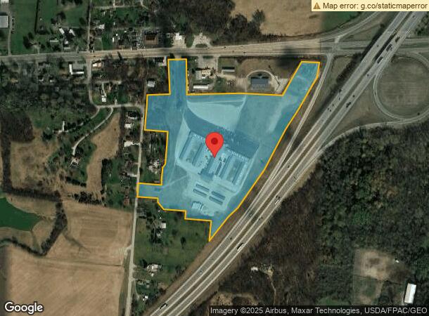  4785 E National Rd, Springfield, OH Parcel Map